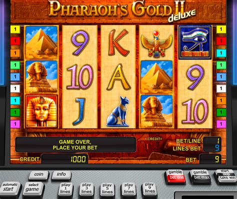 Онлайнавтомат Pharaohs Gold II на сайте казино Vulkan 24